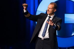 Keynotespeech Philip Keil in action