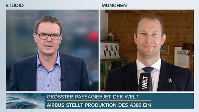 WELT Interview Philip Keil aus für A380